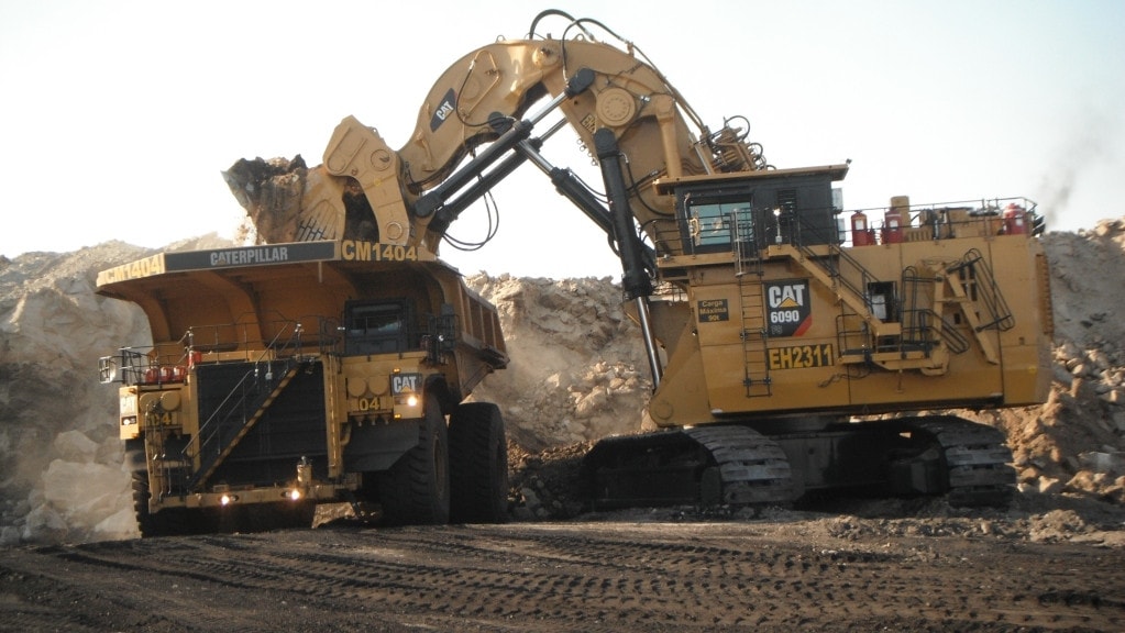 La excavadora hidráulica Cat 6120B H FS