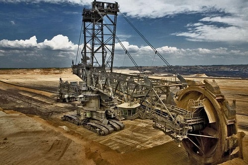 bagger excavadora