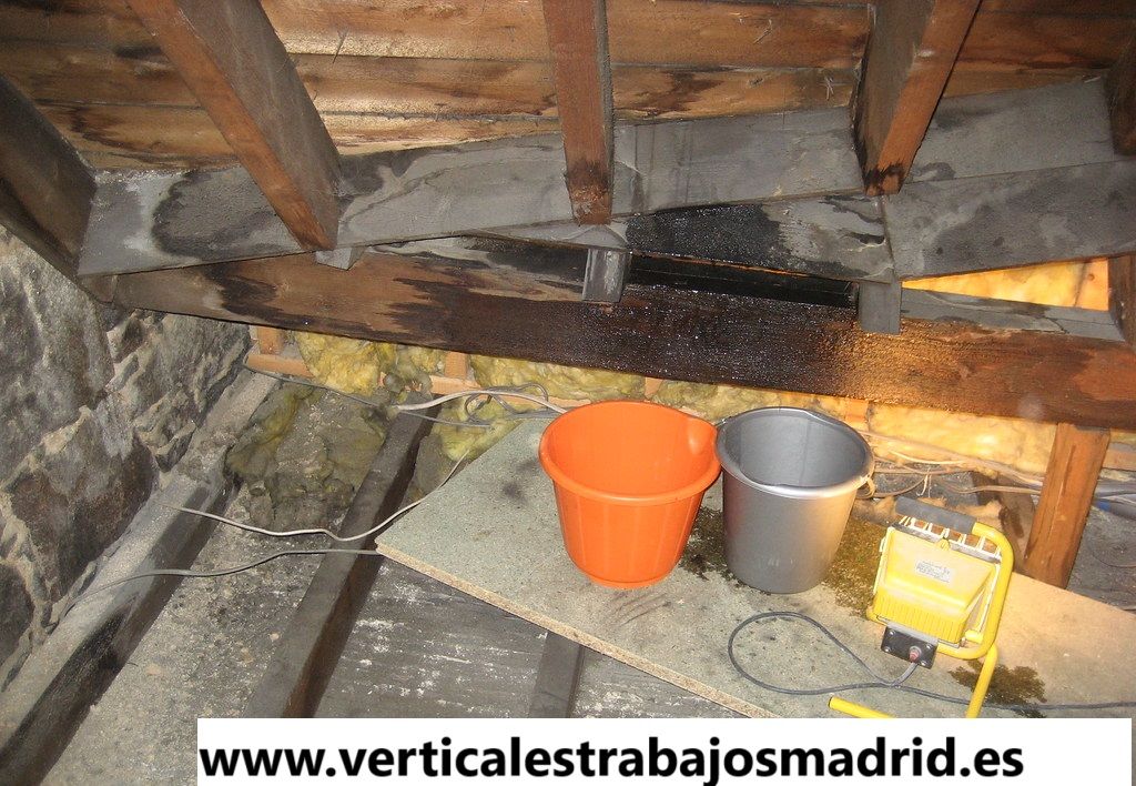 Reparación de goteras Reparación de goteras en M adrid