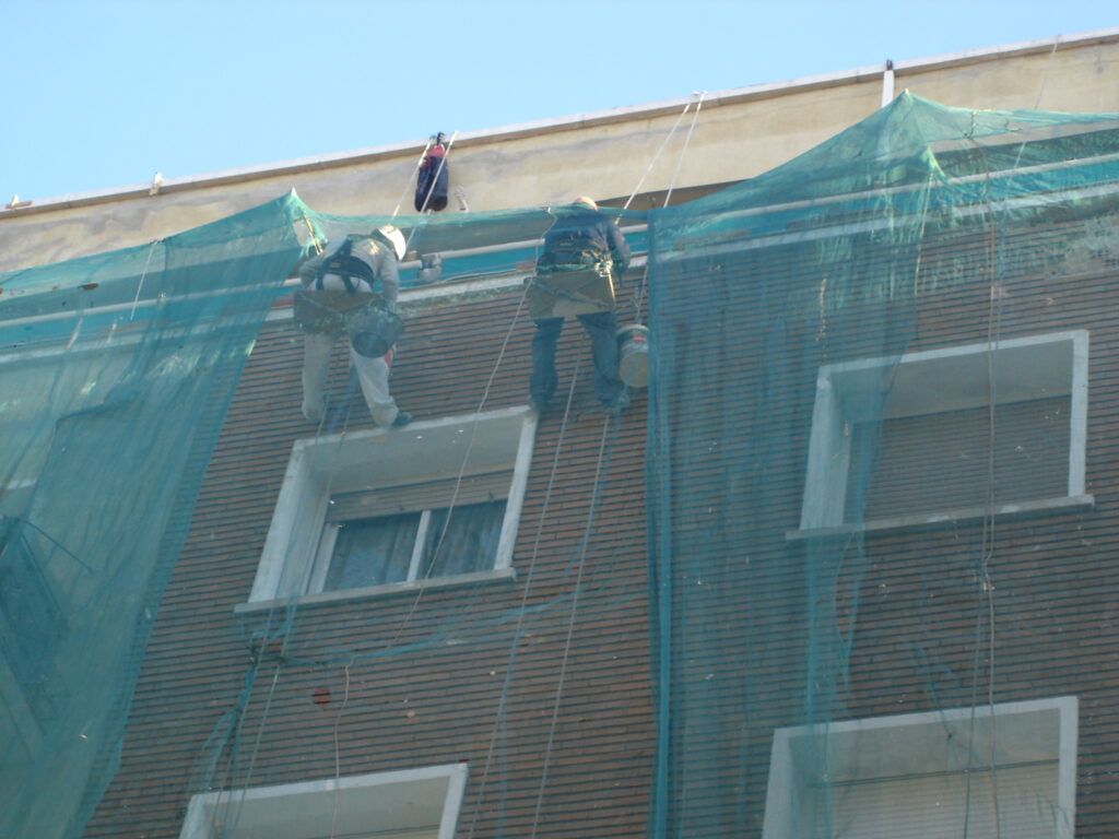 empresa de trabajos sin andamios en edificios