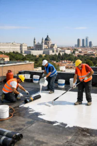 impermeabilizaciones de cubiertas en madrid